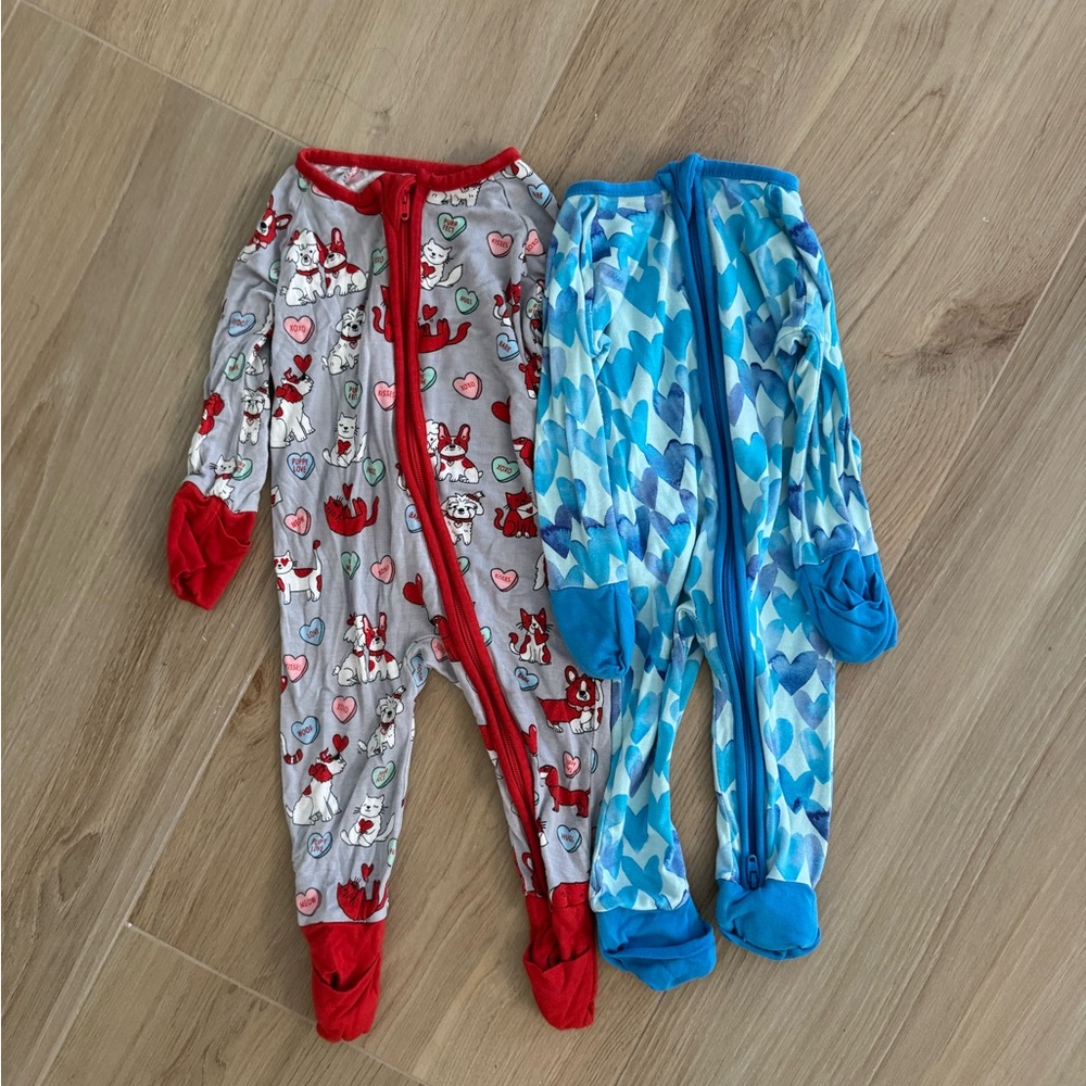 Little Sleepies Valentine Days Zippy Bundle